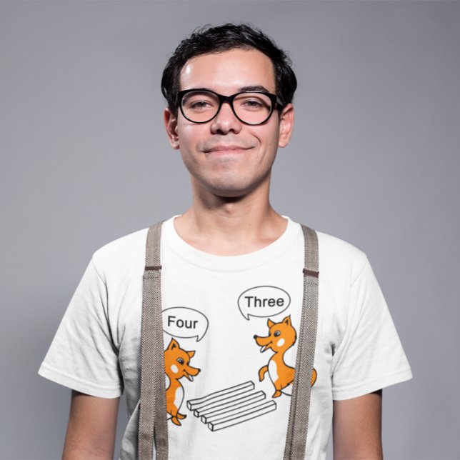 Optischer Illustrationstrick T-Shirt (Von Creator hochgeladen)
