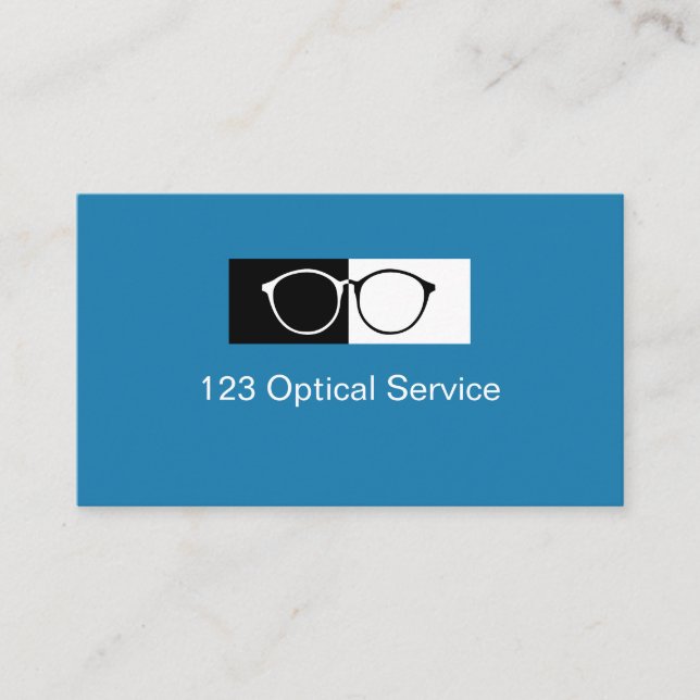 Optischer Vision Care Store Visitenkarte (Vorderseite)