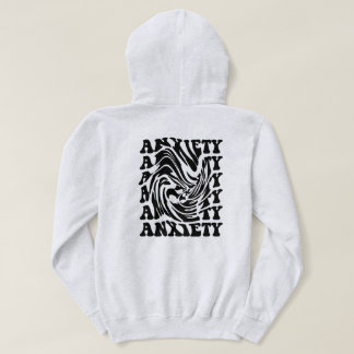 Optisches Illusionshoodie "Angstwirbel" - Hoodie