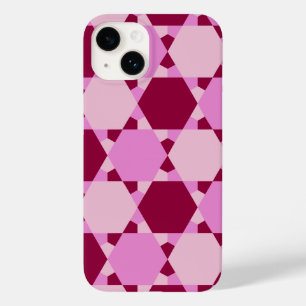 Optisches Illusionsmuster für Girl-Pink-Dreieck Case-Mate iPhone Hülle