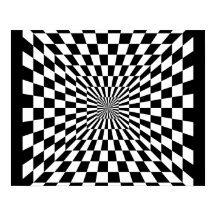 Optisches Illusionspopster
