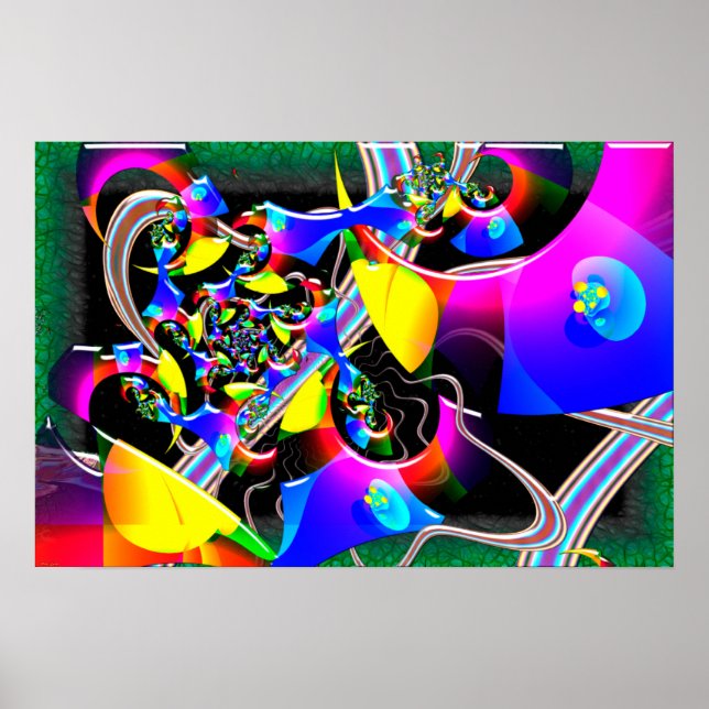 Optisches Universum Poster (Vorne)