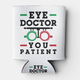 Optometrie Augenarzt Sie Patient Dosenkühler