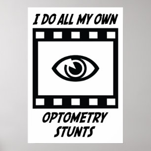 Optometrie-Bremsungen Poster