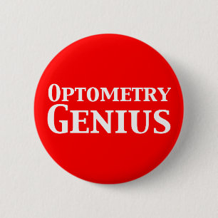 Optometrie Genius Geschenke Button