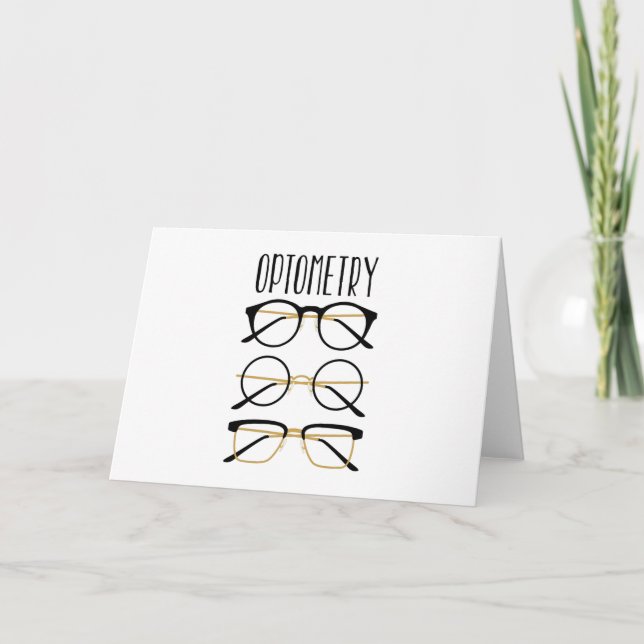 Optometrie Karte (Vorderseite)