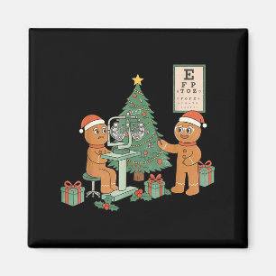 Optometrie Lebkuchen Weihnachten Optiker Sichtquad Magnet