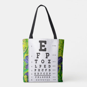 Optometrie Ophthomolgist Augenarztdiagramm-Tasche Tasche