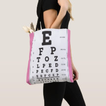 Optometrie Ophthomolgist Augenarztdiagramm-Tasche
