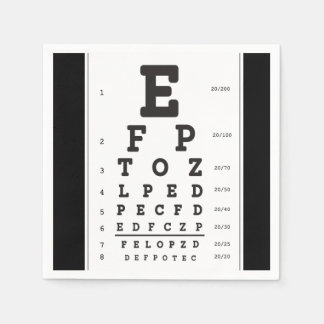 Optometrie optisches Papier Napkin Serviette