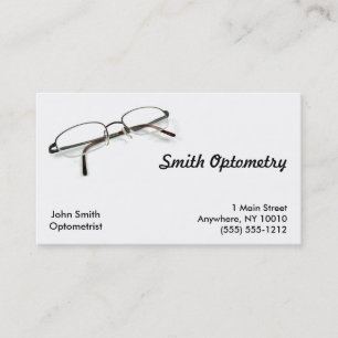 Optometrie-Visitenkarte Visitenkarte