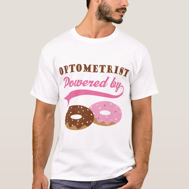 Optometriker-Geschenk (Schaumgummiringe) T-Shirt (Vorderseite)