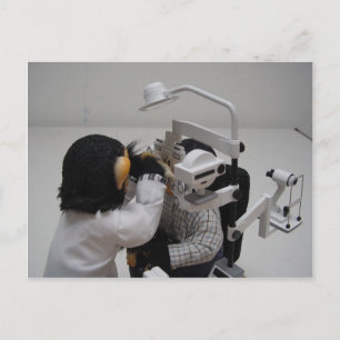 Optometriker Postkarte