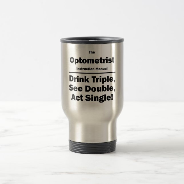 Optometriker Reisebecher (Mittel)