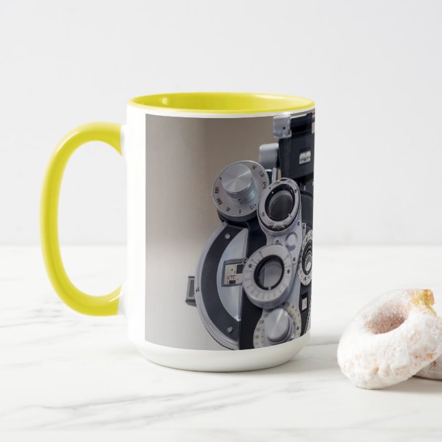 Optometriker Tasse (Mit Donut)