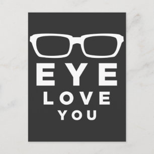 Optometrist Optician Eye Doctor Ophthalmology Fun Postkarte