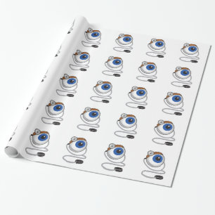 OPTOMITRIST AUGE GESCHENKPAPIER