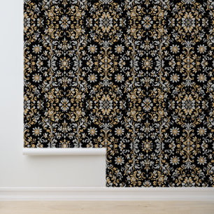 Opulent Blossom Noir Tapete