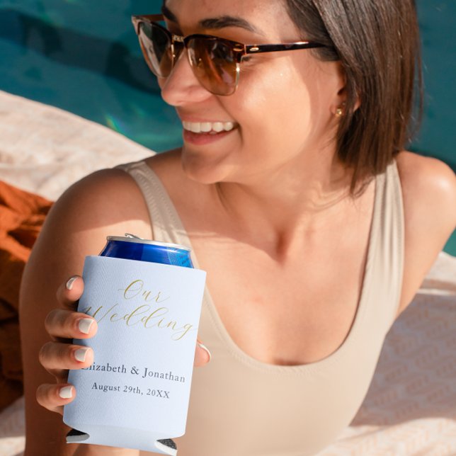 Opulent Blue Wedding Dosenkühler (Von Creator hochgeladen)