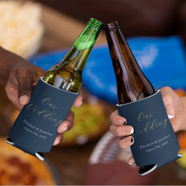 Opulent Blue Wedding Dosenkühler (Von Creator hochgeladen)