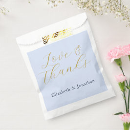 Opulent Blue Wedding Geschenktütchen