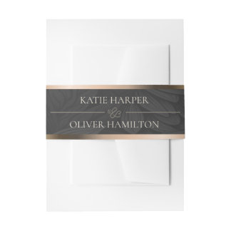 Opulent Gold & Champagner Silk Bloom Bly Band