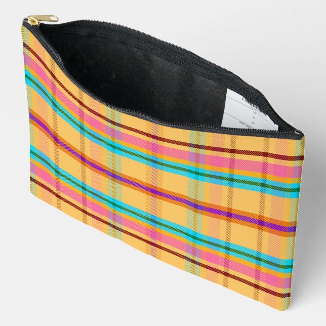 Opulent Kariert BB Zubehörtasche (Offen)