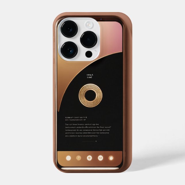 OpulentShield: Für den Elite-Look iPhone 14 Pro Hülle (Rückseite)