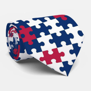 OPUS amerikanische Puzzle-Stücke Krawatte