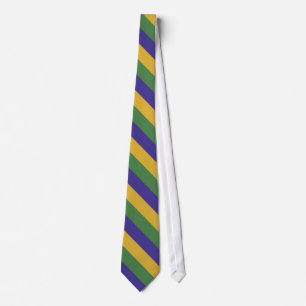 OPUS Karneval-Diagonale Striped Krawatte