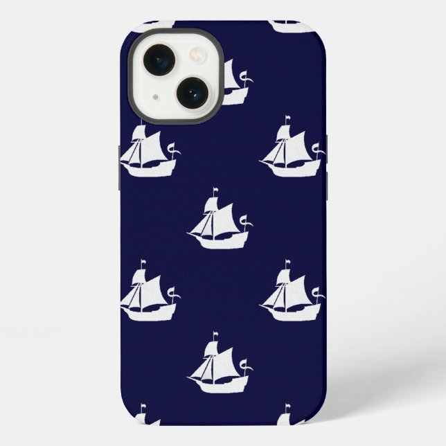Opus Posh Ship Nautical iPhone Hülle (Rückseite)