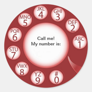 OPUS Ruf den Mann! Runder Aufkleber