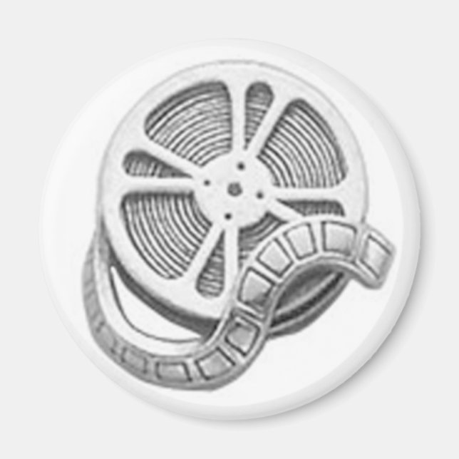 OPUS Silver Film Reel Magnet (Vorne)