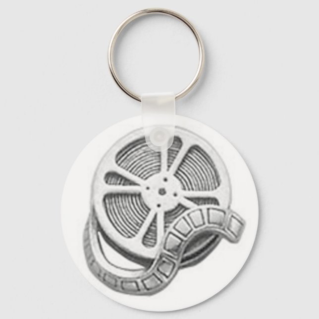 OPUS Silver Film Reel Schlüsselanhänger (Vorderseite)