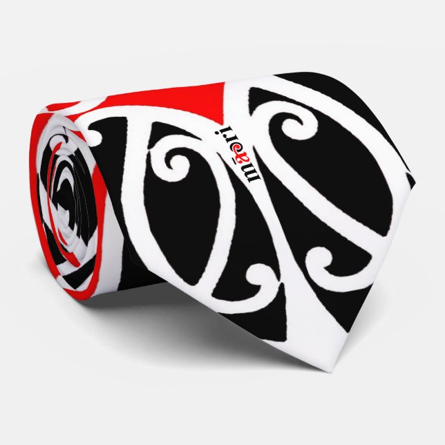 OPUS traditionelles Maori- Krawatte (Gerollt)