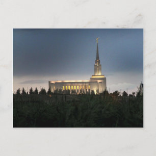 Oquirrh Mountain LDS Utah Tempel Postkarte