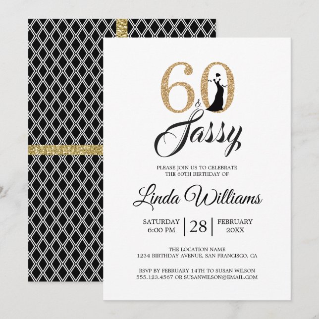 Or 60 et soixantième invitation impertinente de (Devant / Derrière)