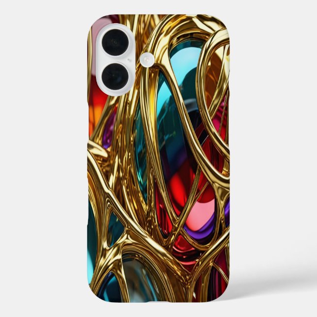 Or & Bijoux #10 - iPhone 16 Coque (Verso)