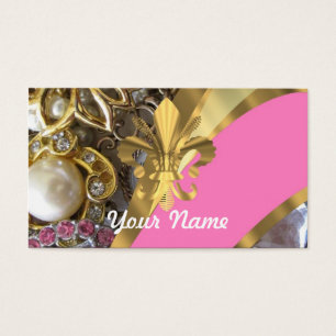 Or bling fleur de lys