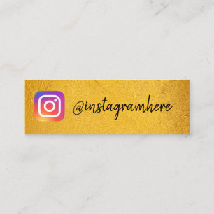 or carte de visite des médias sociaux