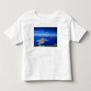 OR, Crater Lake NP, Wizard Island und Krater Kleinkind T-shirt