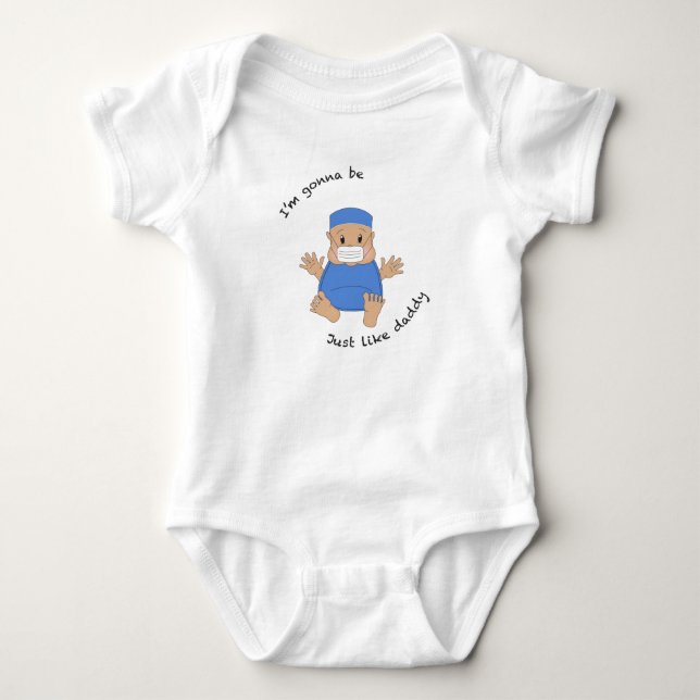 OR Daddy Baby Strampler (Vorderseite)