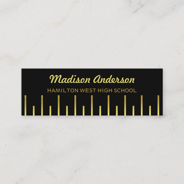 Or Deco d'insertion de dernière année de carte (Devant)