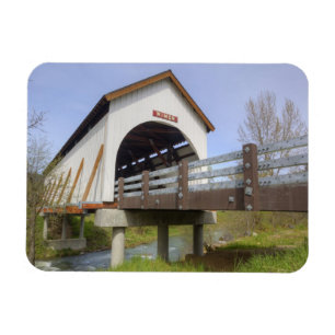 OR, Jackson County, McKee Covered Bridge Magnet