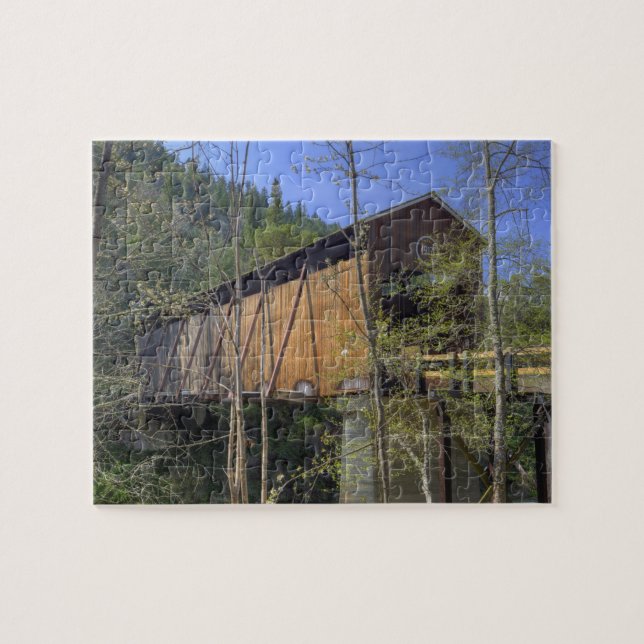 OR, Jackson Landkreis, McKee Covered Bridge (Horizontal)