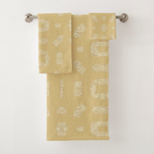 Or Jaune comme le tissu de boue Kuba Kente Africai