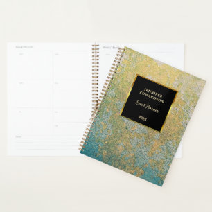 Or moderne noir turquoise affaires professionnelle