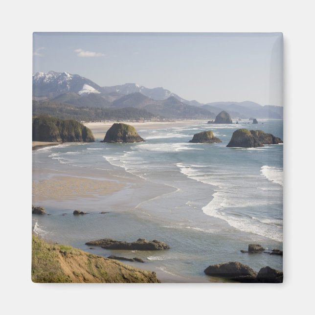 OR, Oregon Coast, Ecola Staat Park, Crescent Magnet (Vorne)
