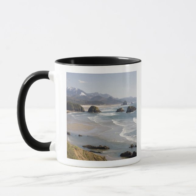 OR, Oregon Coast, Ecola Staat Park, Crescent Tasse (Links)