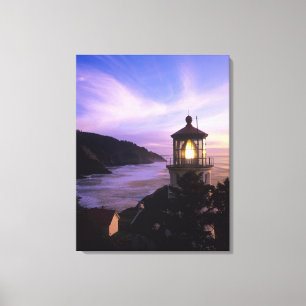 OR, Oregon Coast, Heceta Head Lighthouse on Leinwanddruck
